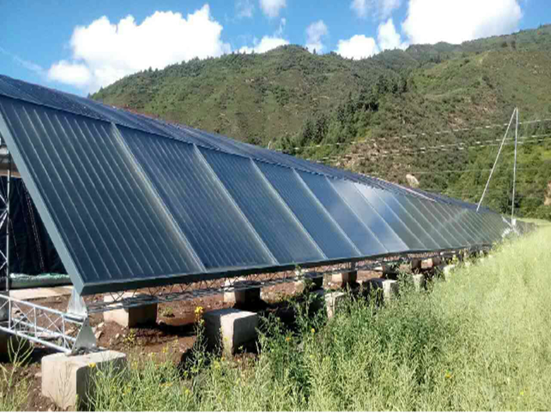 平板太阳能采暖工程案例