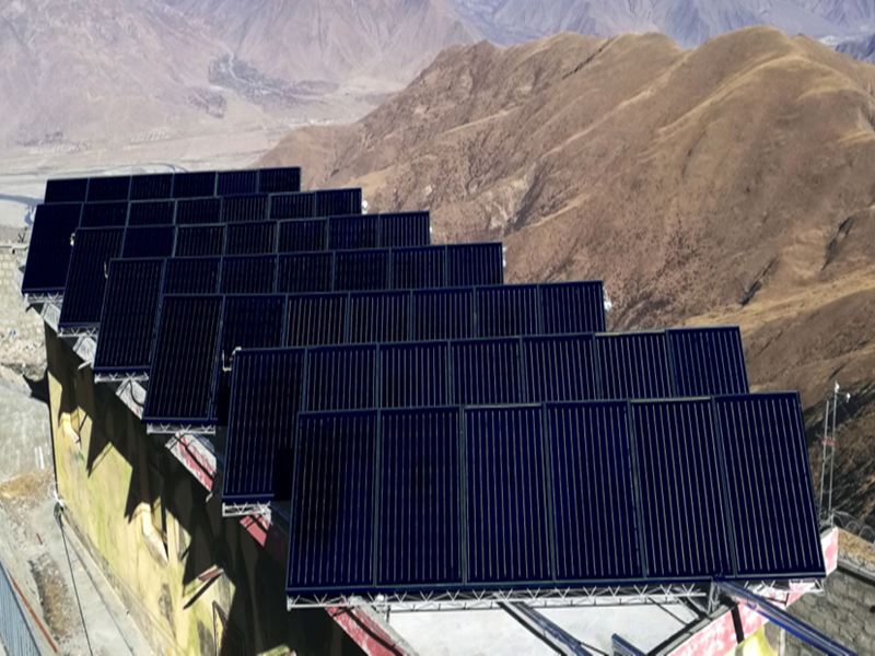 平板太阳能采暖工程案例